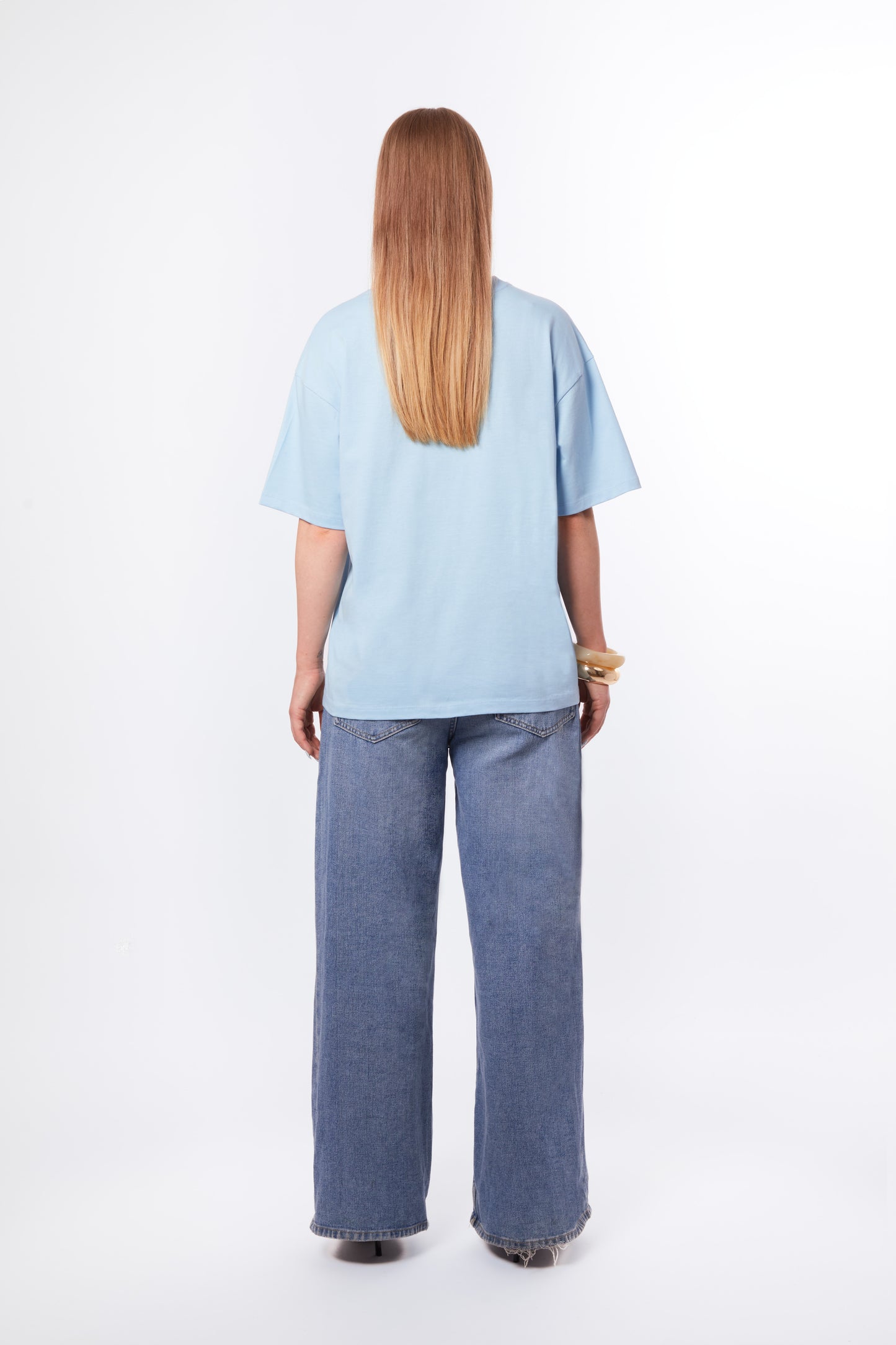 Lagoon Blue Chenille T-shirt