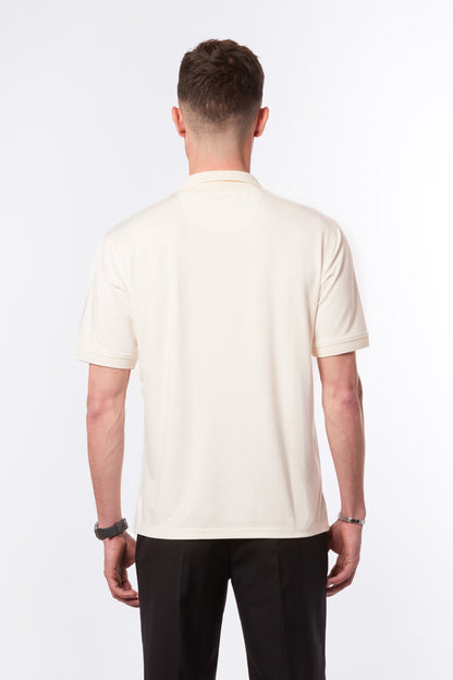 Light Cream Ecru Polo