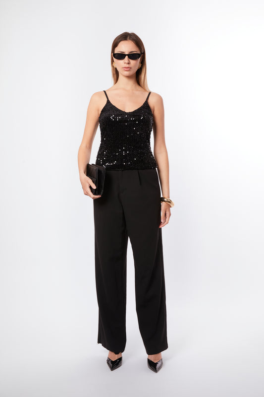 Soirée Sequin Top
